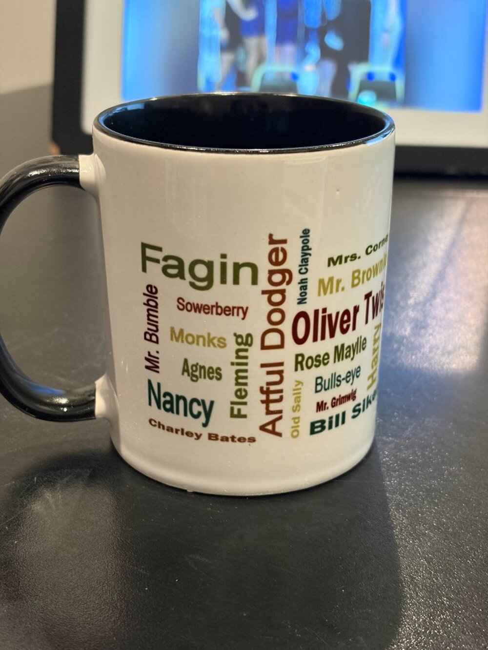 Fagin Artful Dodger Oliver Twist 11 oz Ceramic Mug Dishwasher Safe